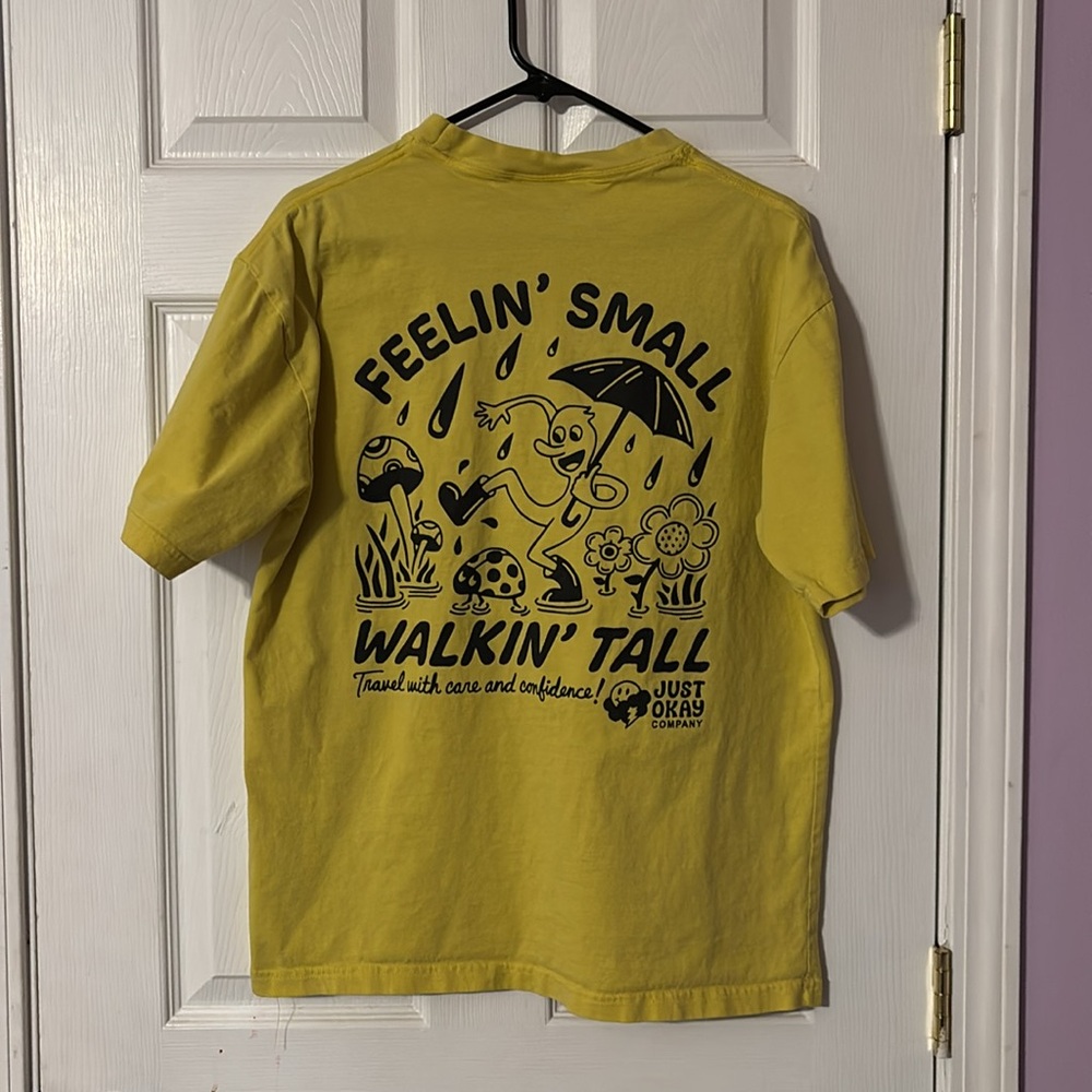 Just Okay Company Yellow T-shirt